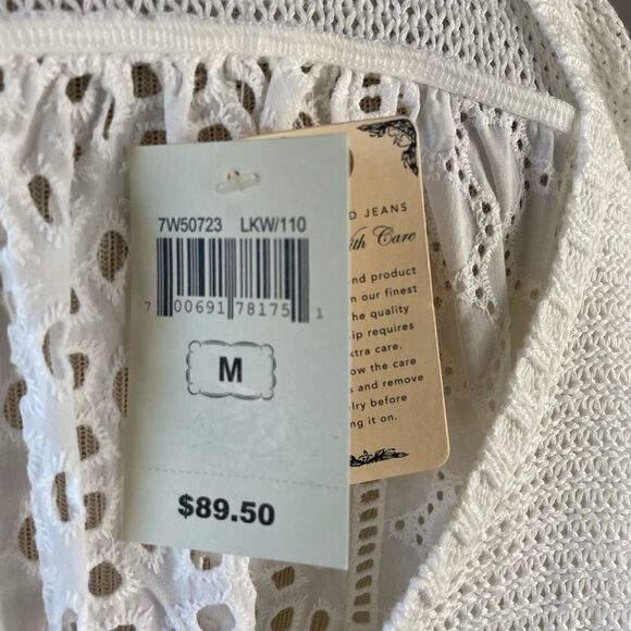 NWT Lucky Brand Sleeveless Loose Knit Sweater Top - Picture 11 of 11